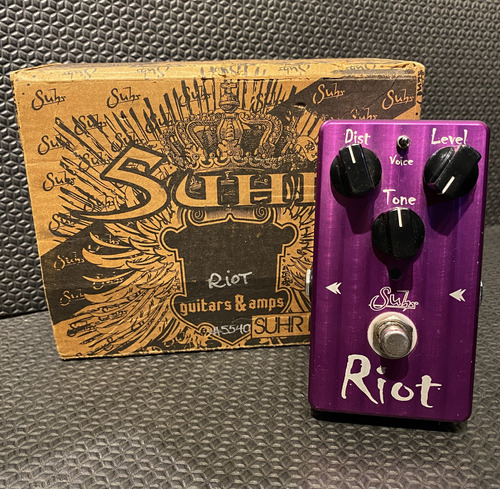 Pedal Suhr Riot Distorção Guitar - Fotos Reais!