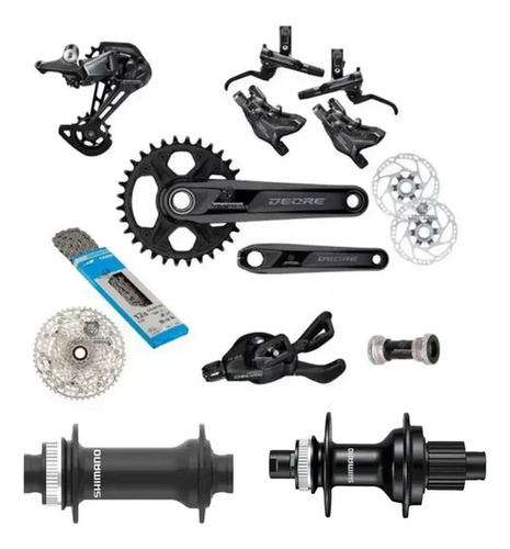 Grupo Shimano Deore M6100 12 Velocidades