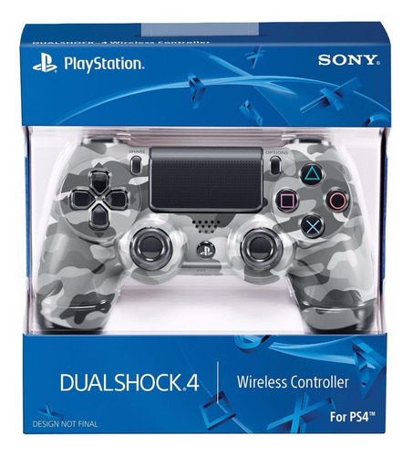 Joystick Generico Ps4 Camuflado Gris-  Soy Gamer