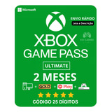 Xbox Game Pass Ultimate 2 Meses - Código 25 Dígitos