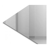  Placa Espelho Acrílico Prata 50x30cm