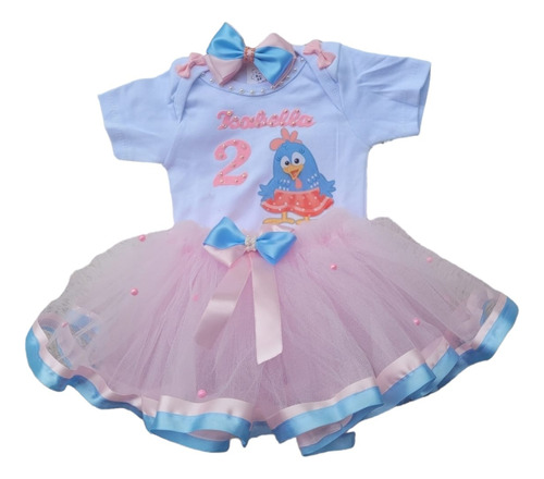 Roupa Galinha Pintadinha Ou Circo Rosa 1 Ano E 2 Anos