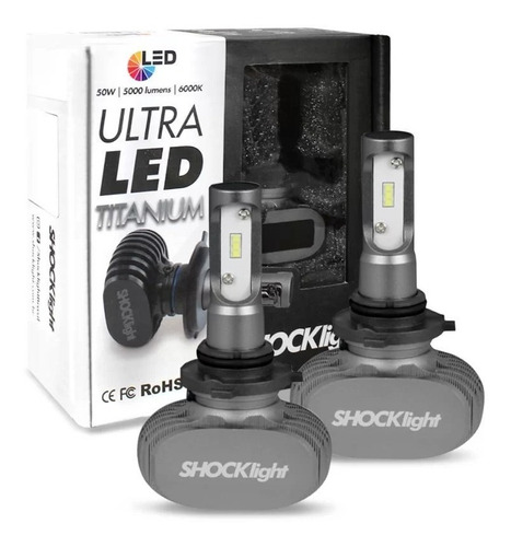 Kit Ultra Led Titanium Shocklight 10000lumens 12/24v