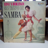 Lp Germano Um Violino Em Tempo De Samba Mono 1963 Com Poly