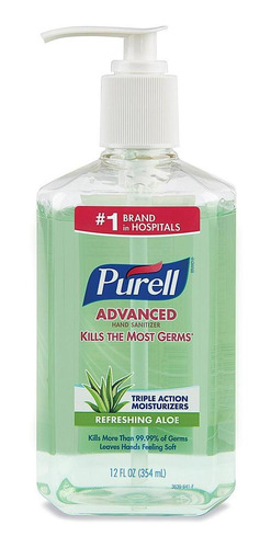 Purell Desinfectante De Manos - 355ml, Sábila - 12/paq