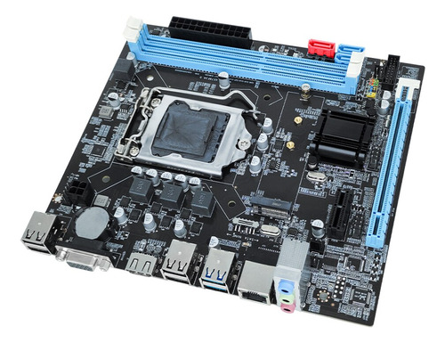 Placa Base B75 Lga1155 Para Ordenador De Sobremesa Micro-atx