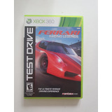 Jogo Test Drive Ferrari Racing Legends Xbox 360 Original