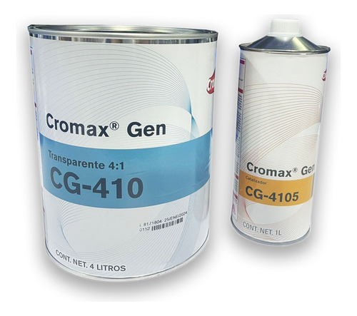 Axalta Cg-410 Transparente Galón Cromax Gen 4l + Catalizador