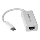 Adaptador Usb C A Ethernet Gigabit - Blanco - Usb 3.1 Rj45