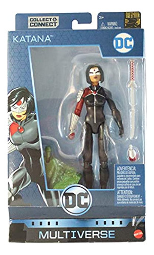 Mattel Dc Comics Multiverse Katana Figura