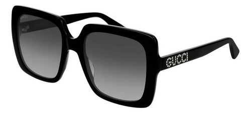 Gucci Gg0418s 001 Square Shape Glitters Negro