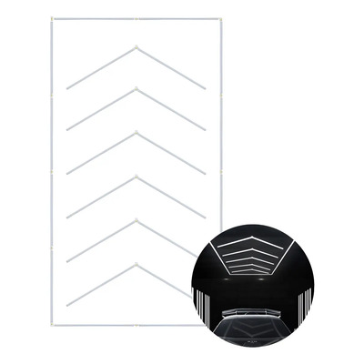 Luz Led Blanco Para Techo Interior Medidas 483.5x244.7cm Blanco