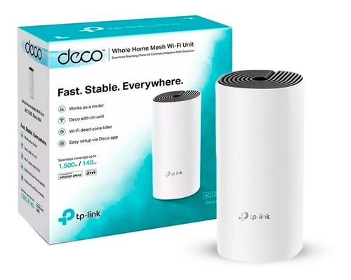 Roteador Mesh Tp-link Deco M4 Gigabit Ac1200 Dual Band