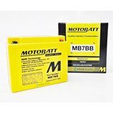 Bateria Motobatt 9ah 12v Mb7bb  = Yb7b-b