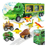 Juguetes De Dinosaurio Para Niños 3-5-7, Camión De