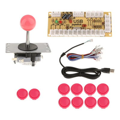 Decoración De Bricolaje Para Juegos Arcade Rosa | Envío gratis