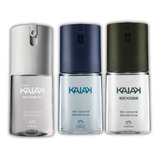 Kit Natura Trio Desodorante Corporal Masculino Kaiak