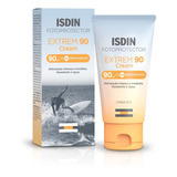 Protetor Solar Facial Cream Extrem Fps90 50ml Isdin
