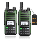 2 Walkie Talkies Baofeng Uv-13 Pro Radios 10km, Recargable