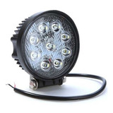 Faro Led Auxiliar Universal 27w  12-24 V Automovil Camion