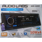 Autoestereo Un Din Audio Labs Adl-450d Quita Cara.