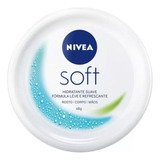 Creme Nivea Hidratante Soft Corpo E Rosto 48g