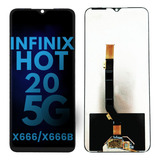 Tela Display Cristal Frontal Infinix Hot 20 5g X666 Original