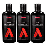 Kit 3x Balm Para Barba Hidratante Prime 140ml Alfa Look's