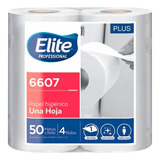 Papel Higienico Elite 50m Simple Hoja Bco Bolson X48rollitos