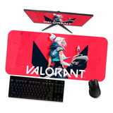 Mousepad Gamer Grande 90x40 - Valorant -  Jett 8