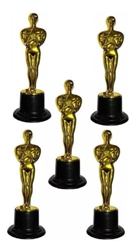5 Oscar Estatuilla Premio Dorada Fiesta Batucada Trofeo