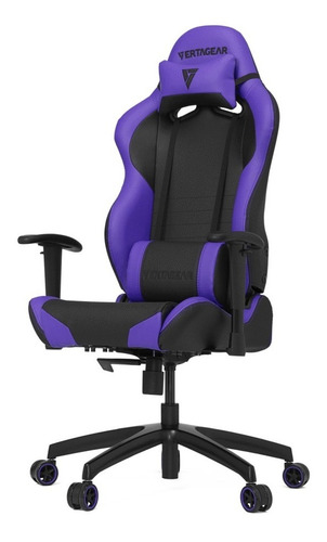 Silla Gamer Vertagear Sl2000 Negra Con Morado