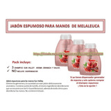 3 Jabón Espumoso Manos Granada 237ml Sin Aplicador Melaleuca