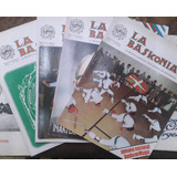 6605 Revista La Baskonia- Lote De 4 Ejemplares  Segunda Épo