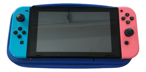 Consola Nintendo Switch  Standard Rojo Azul Negro Con Funda