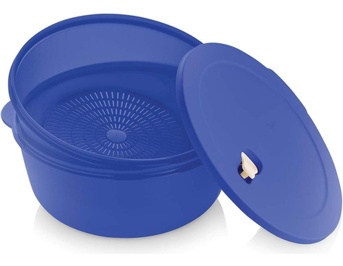 Tupperware Cyrstalwave - Redondo Grande Con Colador