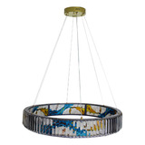 Lampara Colgante Candil Circular 60cm 50w Color Dorado