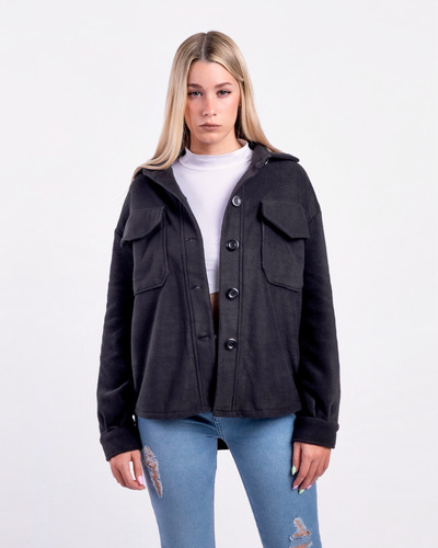 Campera Camisaco Mujer Abrigrada Invierno Calidad Gruesa 2