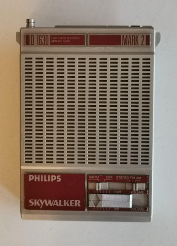 Radio Philips Skywalker D1630 Mark Ii De 1983 Exc. Estado