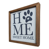 Cuadro Decorativo Home Sweet , Frases  Arte De Pared