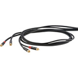 Proel Dhs505lu18 Cable Para Audio Conectores 2 Rca 1.8 Mts