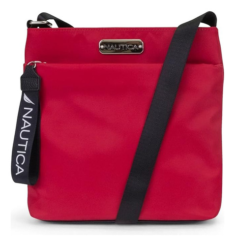 Nautica Bolsa Crossbody Roja 100% Original