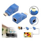 Extensor Hdtv A Ethernet Rj45 Cat5-e/6, 1080p, Hasta 98.4 Ft