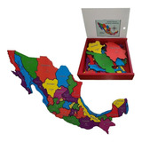 Rompecabezas Didácticos Mapa De La República Mexicana