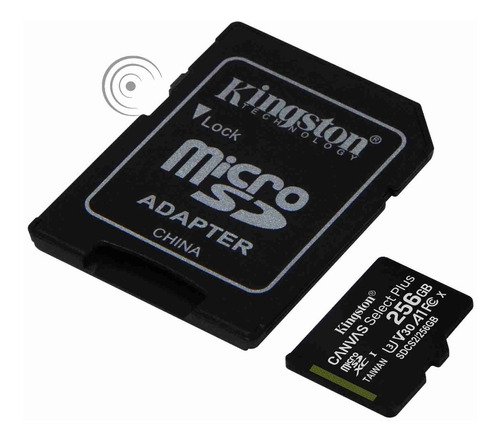 Memoria Micro Sd Canvas Select Plus De 256gb Con Adaptador