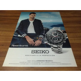 (pg437) Novak Djokovic * Publicidad Seiko