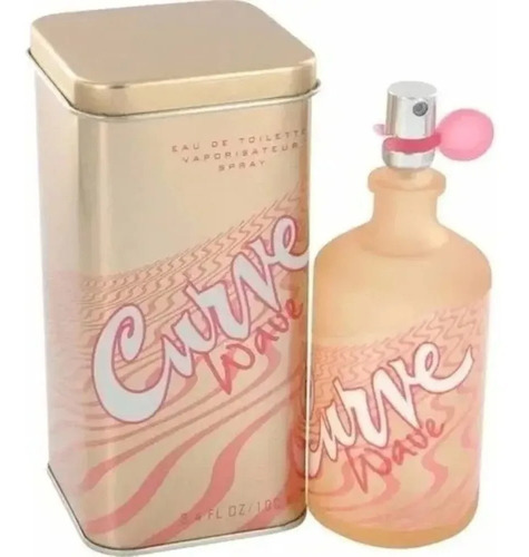 Perfume Liz Claiborne Curve Wave Feminino 100ml Edt - Novo