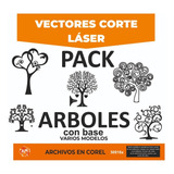 Vectores Arboles Adornos Souvenirs Corte Laser Cnc