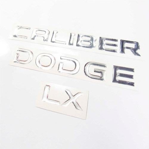 Caliber Dodge Lx Emblemas Kit Para Carros Calcomanas Foto 2