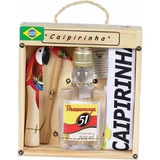 Kit 2 Caipirinhas Cachaças Caixa Lindo Souvenir Do Brasil